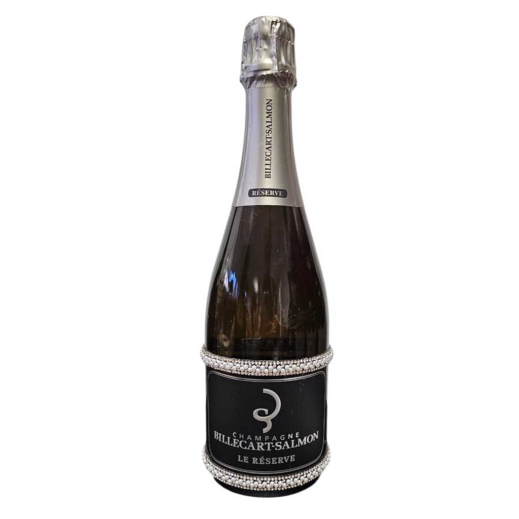 Billecart-Salmon LE Reserve Champagne Gift Bottle – Pearl Crystal Edition
